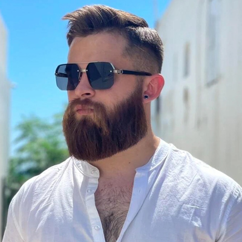 Men's Metal Sunglasses Square  – обзор и цена Metal Photo Panel