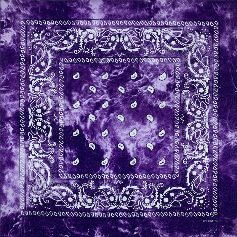 Fashion Unisex Black Paisley H – обзор и цена Bandana Blank White