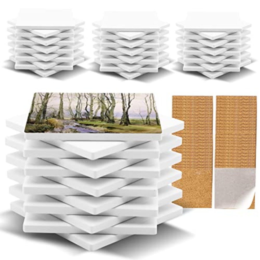 48 Pack Sublimation Blanks Coa – обзор и цена Ceramic Tile Blank