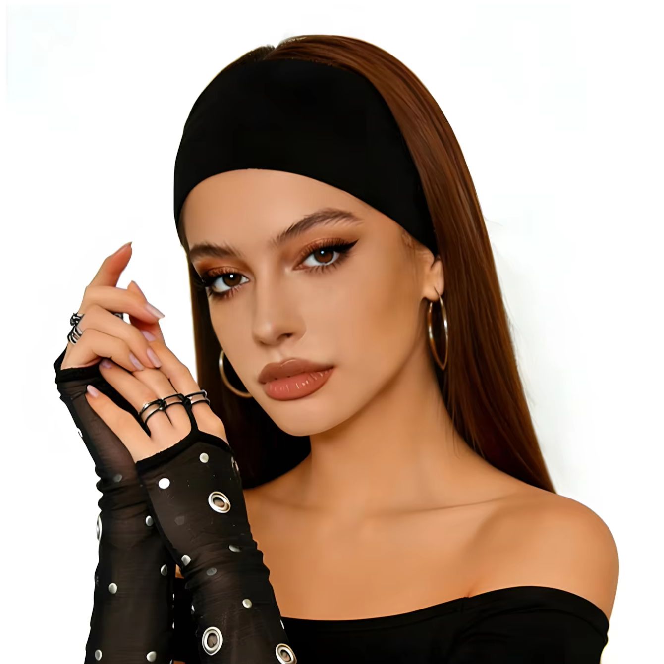 1pc black and white triangle h – обзор и цена Bandana Blank White