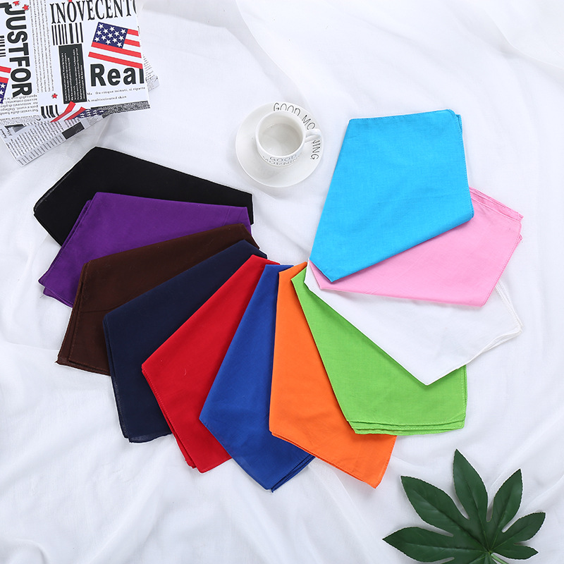 Headscarf Cotton Solid Color R – обзор и цена Bandana Blank White