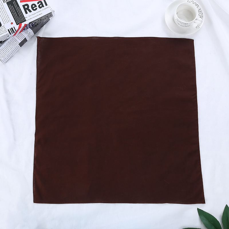 Headscarf Cotton Solid Color R – обзор и цена Bandana Blank White