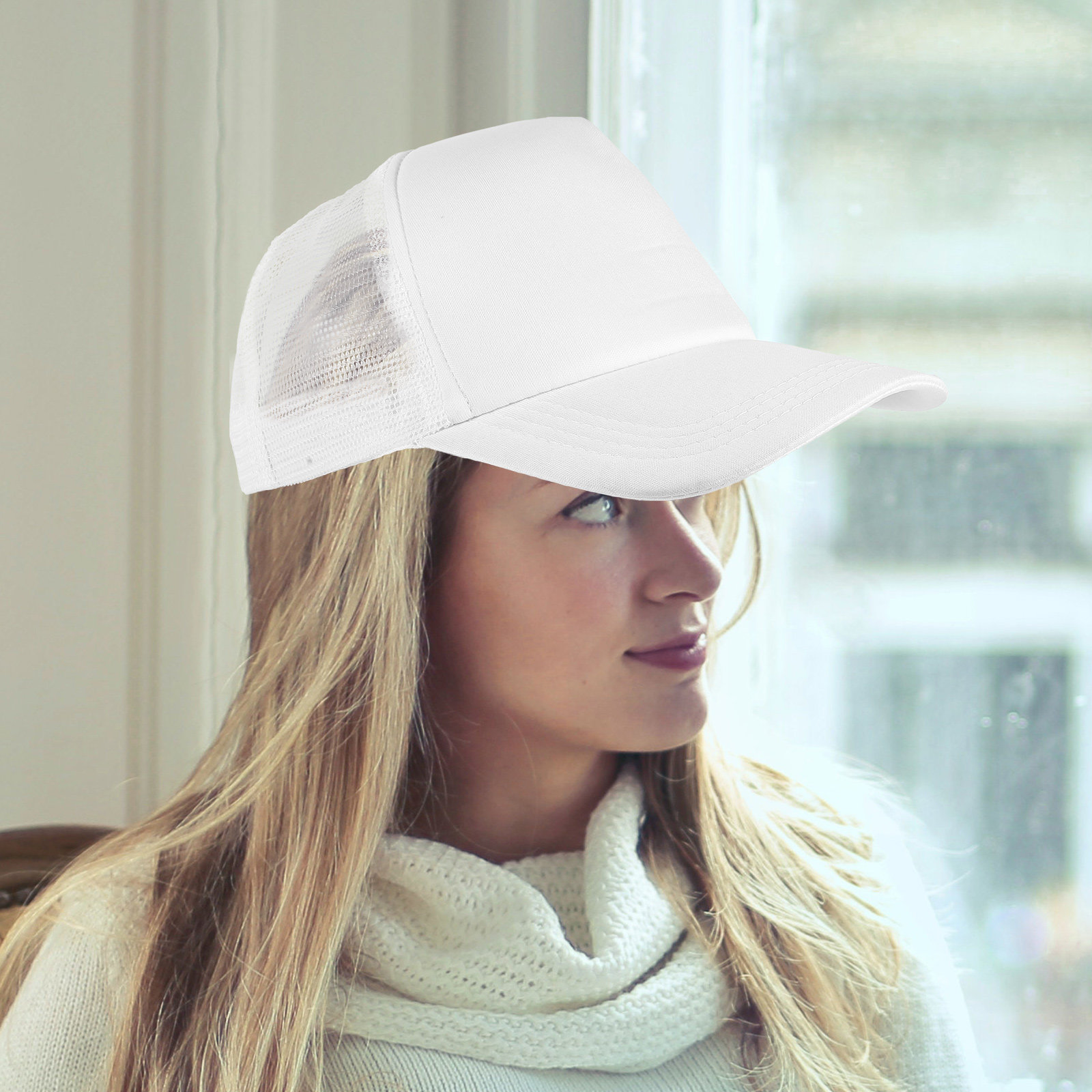 10Pcs Blank Baseball Caps Mesh – обзор и цена Hat Sublimation Blank