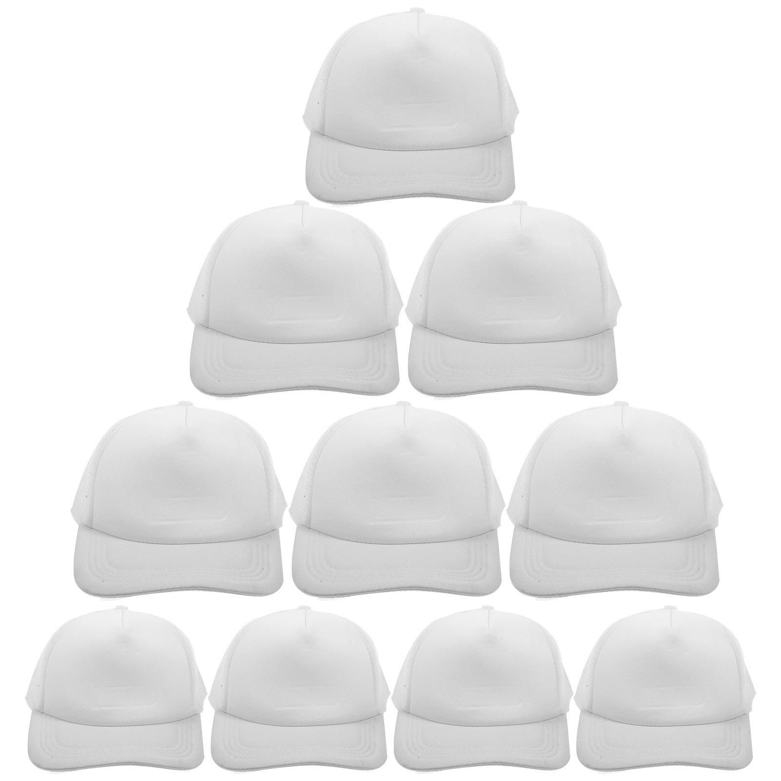 10Pcs Blank Baseball Caps Mesh – обзор и цена Hat Sublimation Blank
