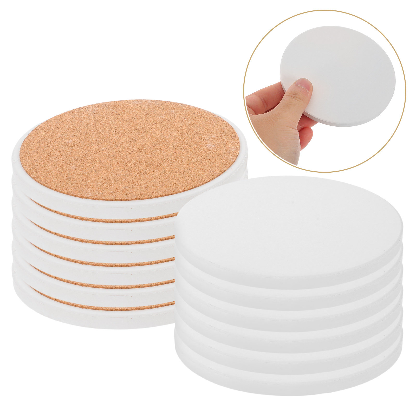 12pcs Sublimation Coasters Bla – обзор и цена Ceramic Tile Blank