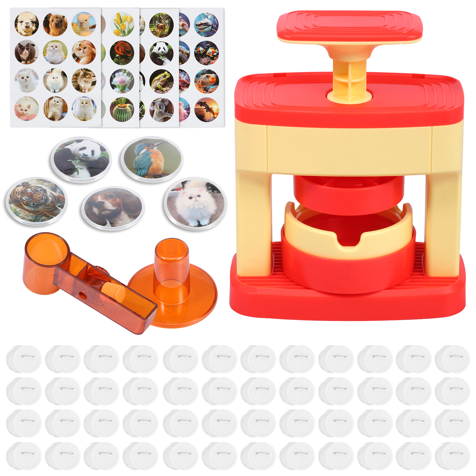 Kid Badge Maker Machine Set DI – обзор и цена Button Badge Blank