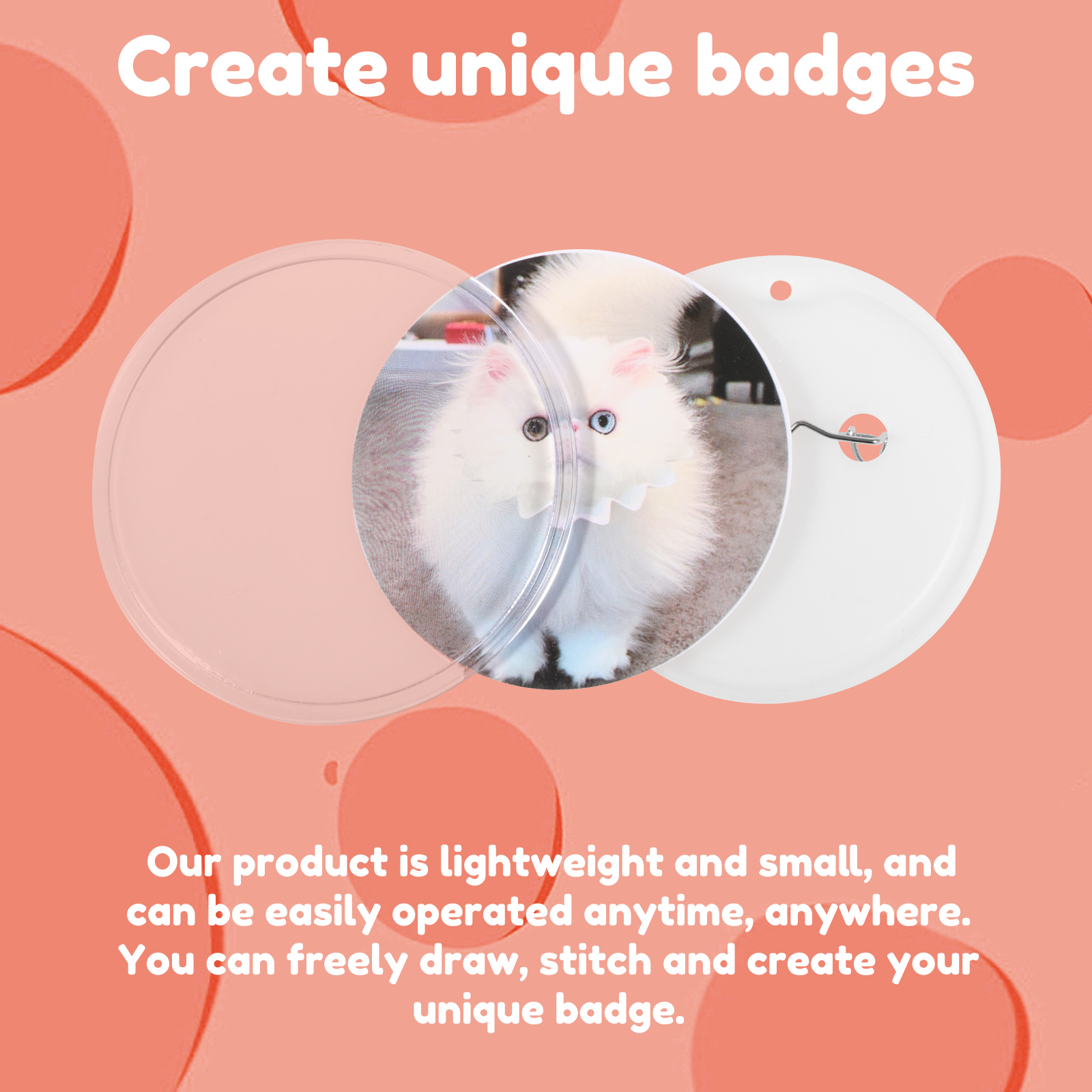 Kid Badge Maker Machine Set DI – обзор и цена Button Badge Blank