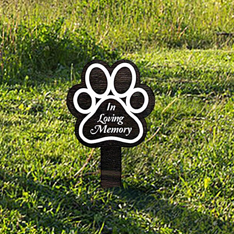 Dog Grave Marker Dog Cemetery  – обзор и цена Yard Sign Blank