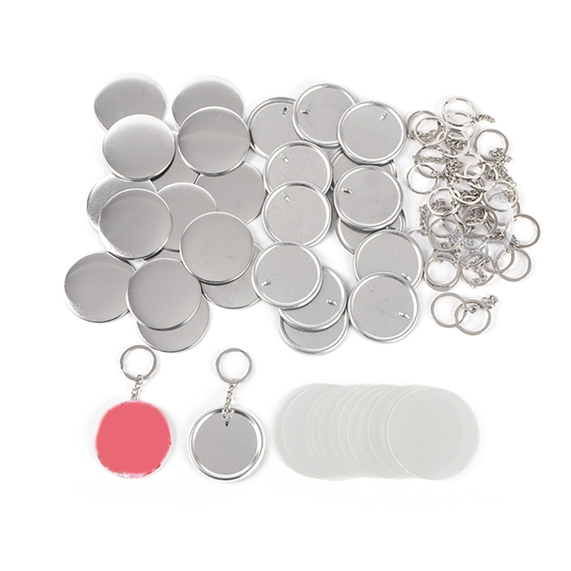100PCS 44MM 58MM Plastic Metal – обзор и цена Button Badge Blank