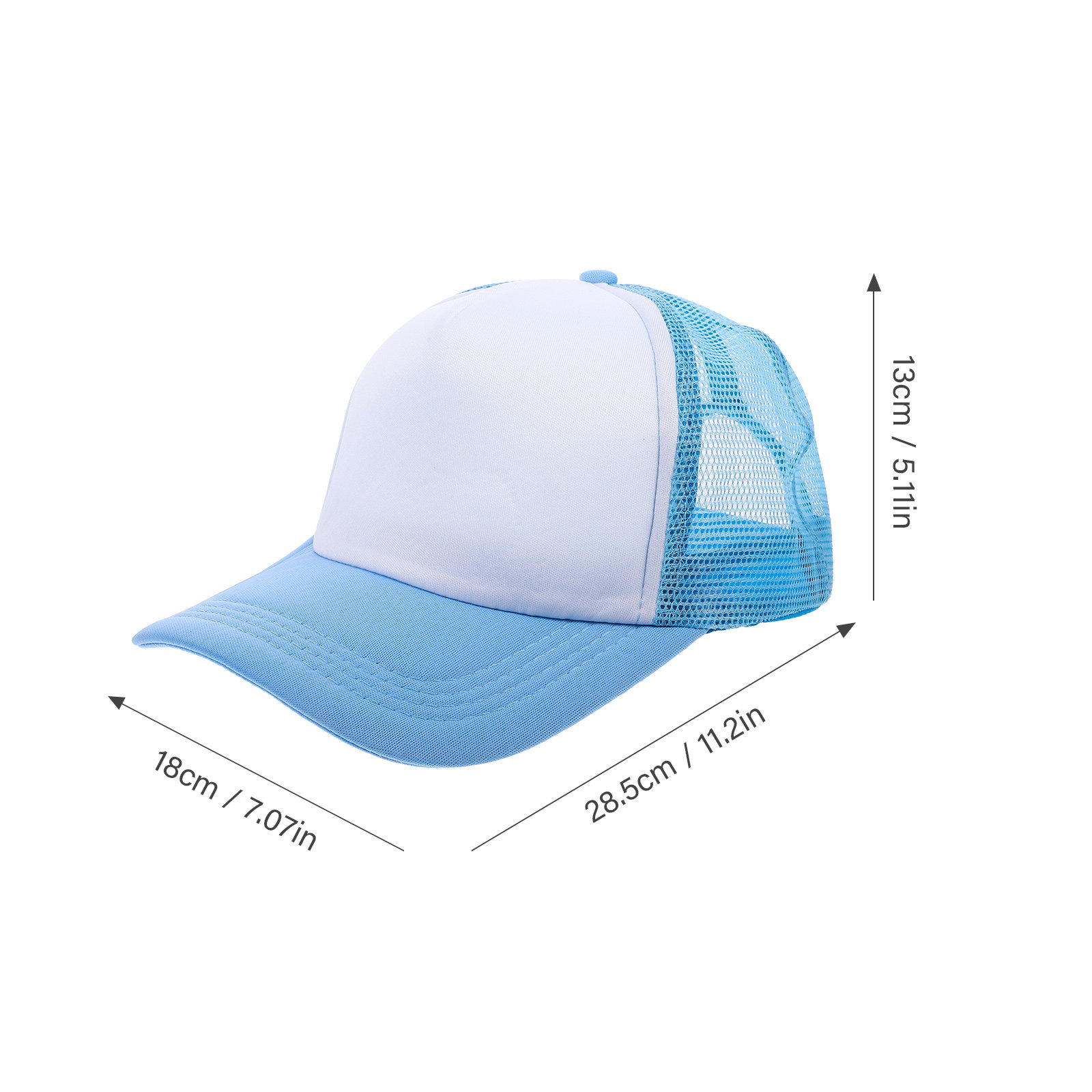 10Pcs Mesh Baseball Hat Blank  – обзор и цена Hat Sublimation Blank