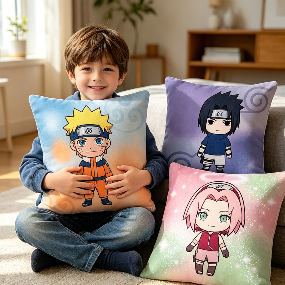Uzumaki Naruto Fashion Decor T – обзор и цена Pillow Cover Sublimation