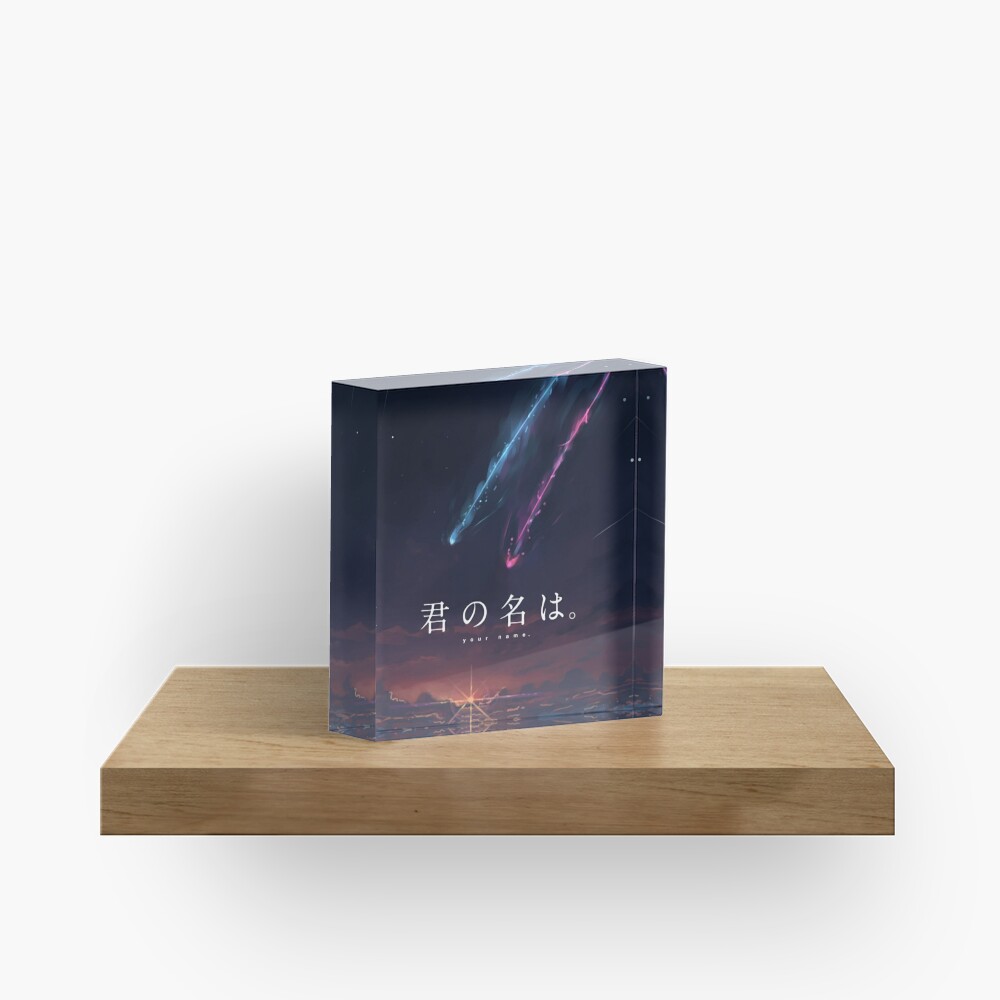 Your Name Kimi No Na Wa  Acryl – обзор и цена Photo Acrylic Block
