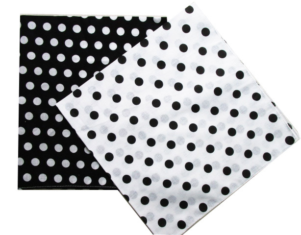2025 New Fashion Cotton Black  – обзор и цена Bandana Blank White
