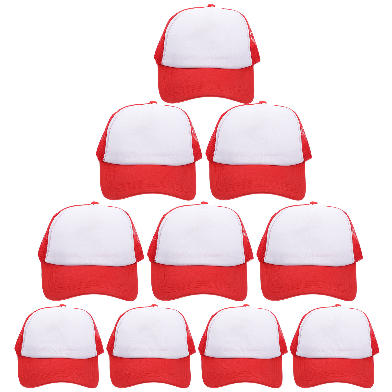 10Pcs Blank Mesh Baseball Caps – обзор и цена Hat Sublimation Blank