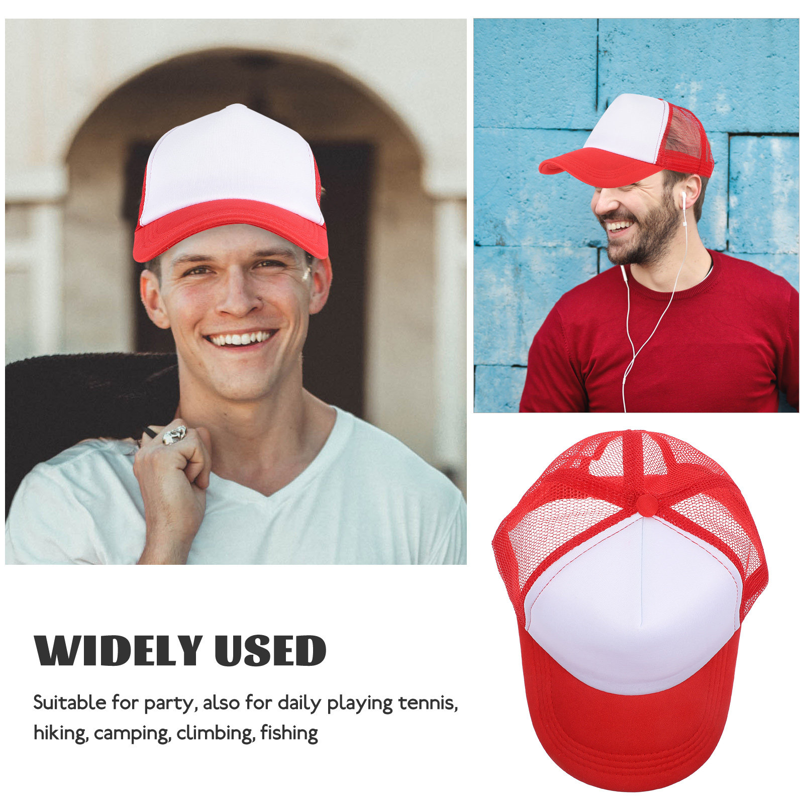10Pcs Blank Mesh Baseball Caps – обзор и цена Hat Sublimation Blank
