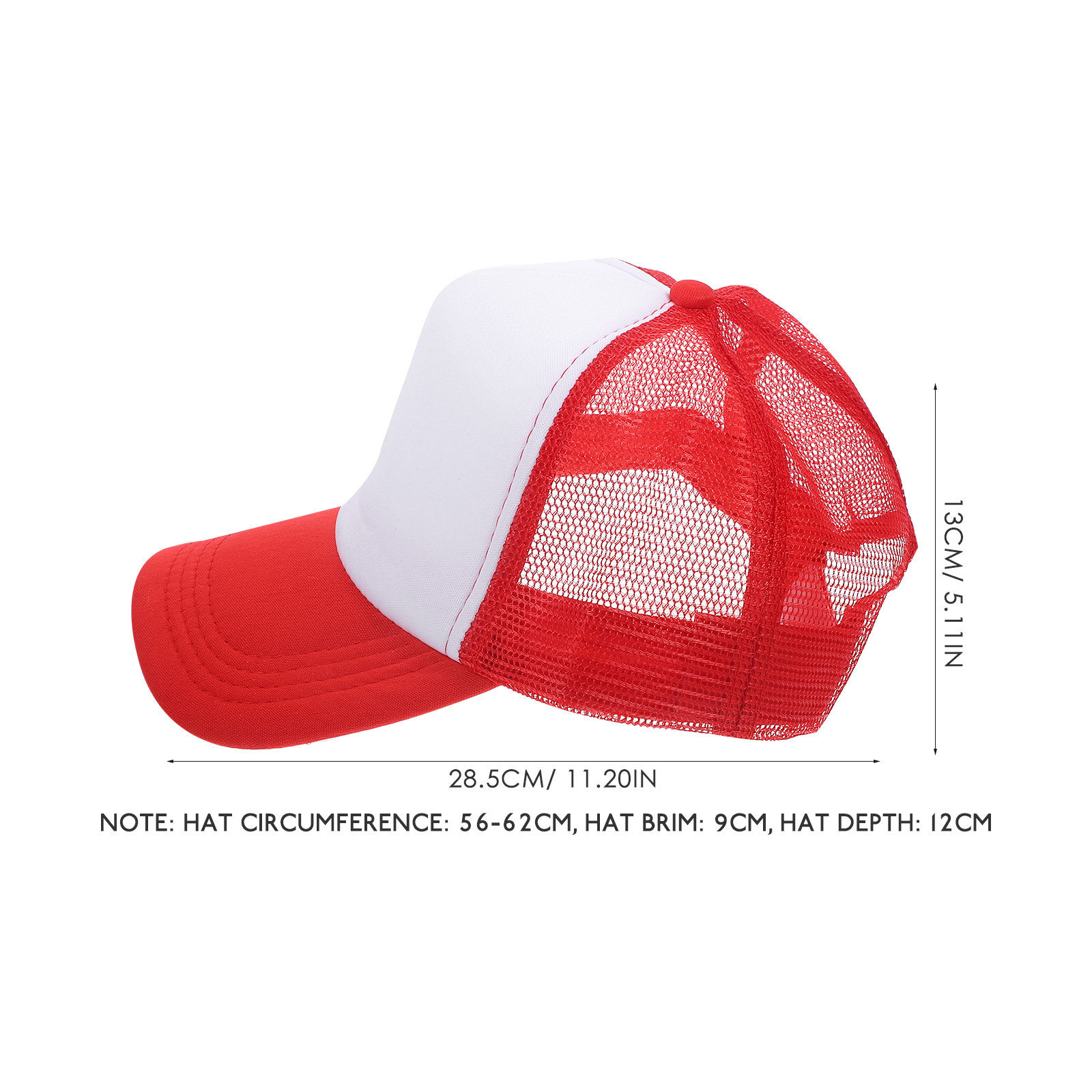 10Pcs Blank Mesh Baseball Caps – обзор и цена Hat Sublimation Blank