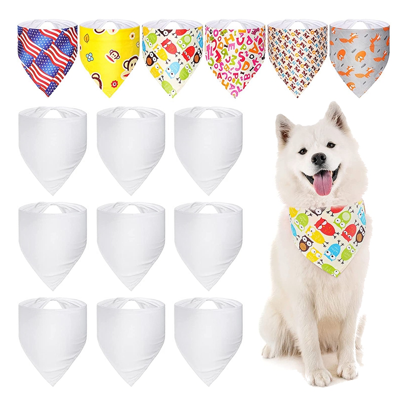 100 Pieces Sublimation Blank D – обзор и цена Bandana Blank White