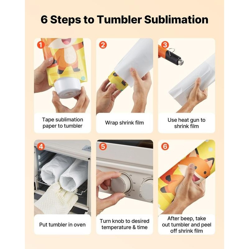 Sublimation Oven Machine, 13 Q – обзор и цена Tumbler 20Oz White