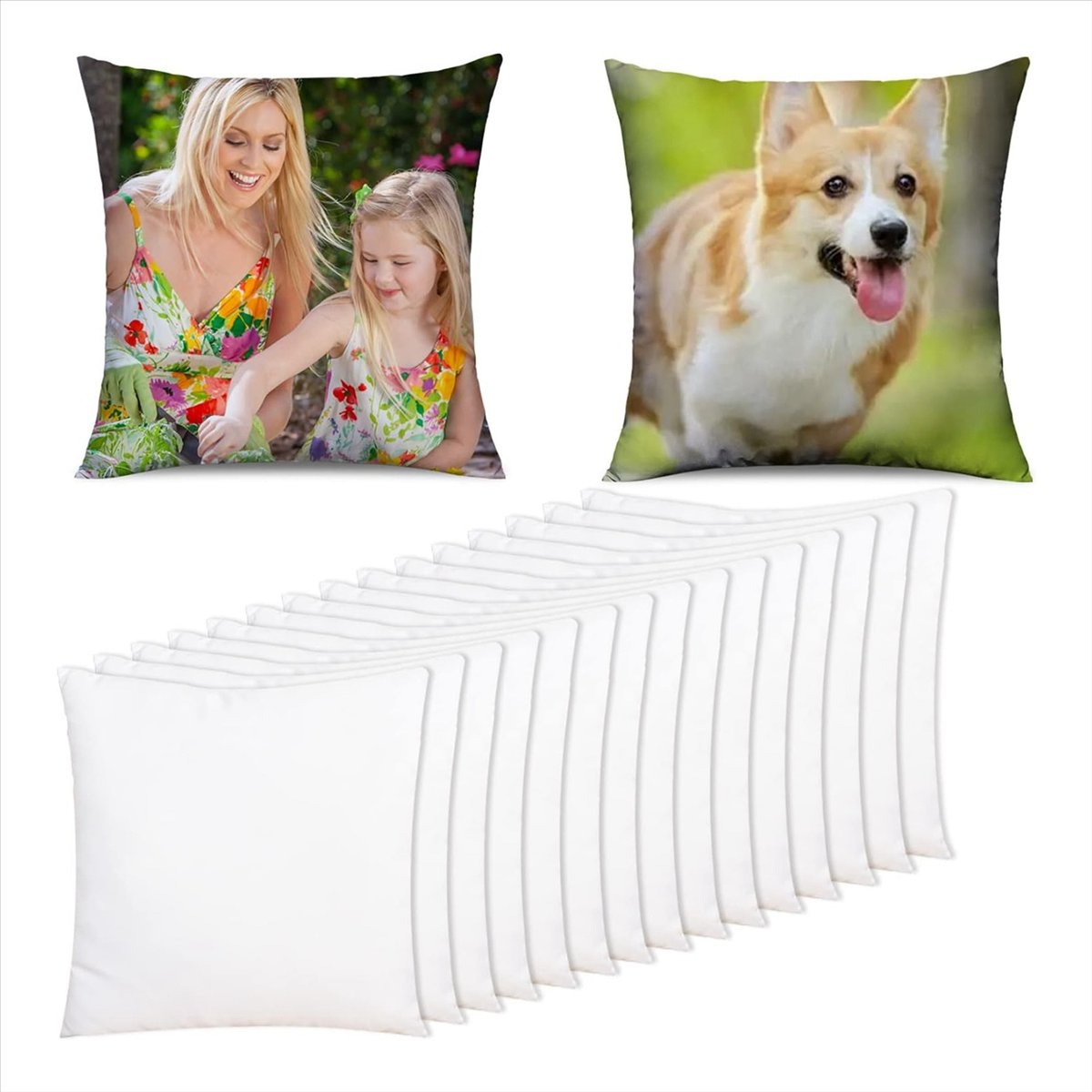 ABZT 15 Pcs Sublimation Blanks – обзор и цена Pillow Cover Sublimation