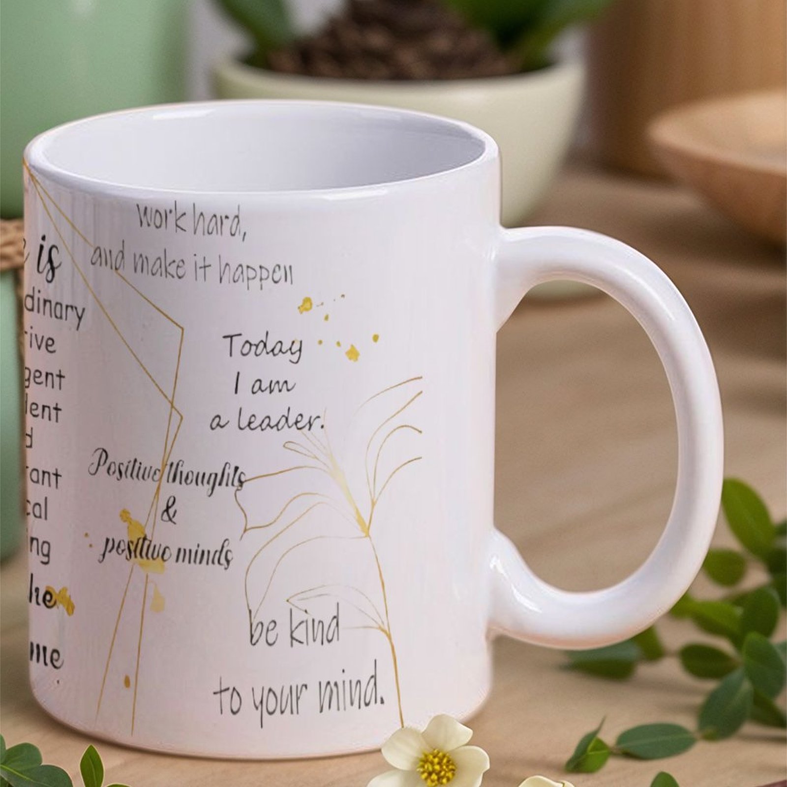 A Poster With A Quote About Sh – обзор и цена Sublimation Mug White