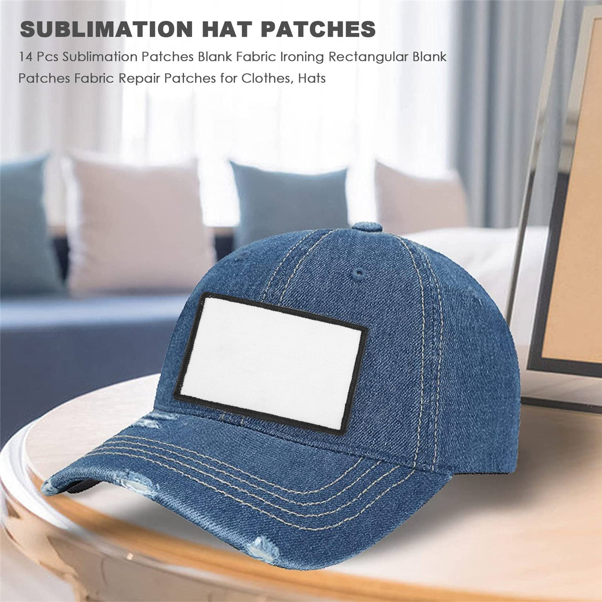 ABVA-14 Pcs Sublimation Patche – обзор и цена Hat Sublimation Blank