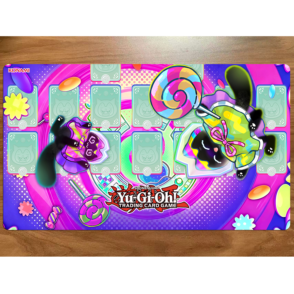 Yu-Gi-Oh Playmat Yummy Surpris – обзор и цена Door Mat Blank