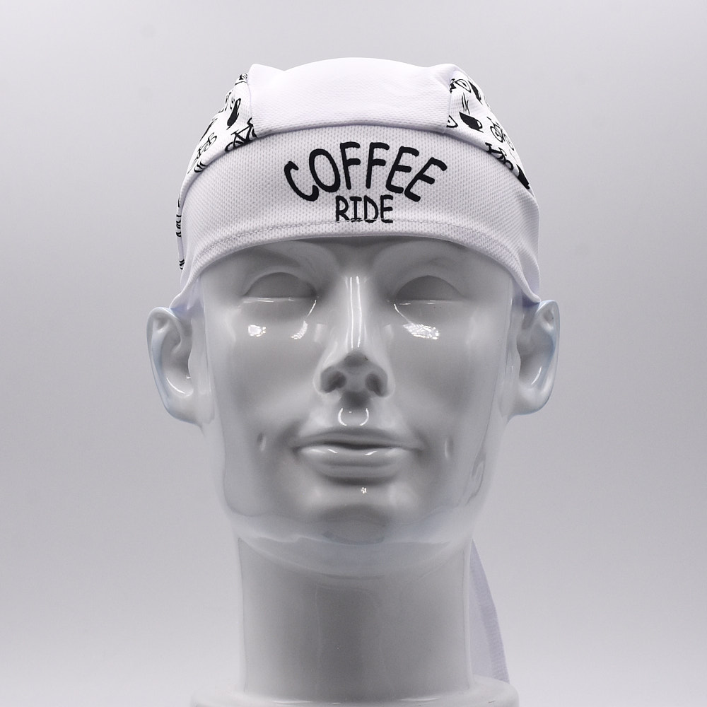 Classic Men White Cycling Cap  – обзор и цена Bandana Blank White