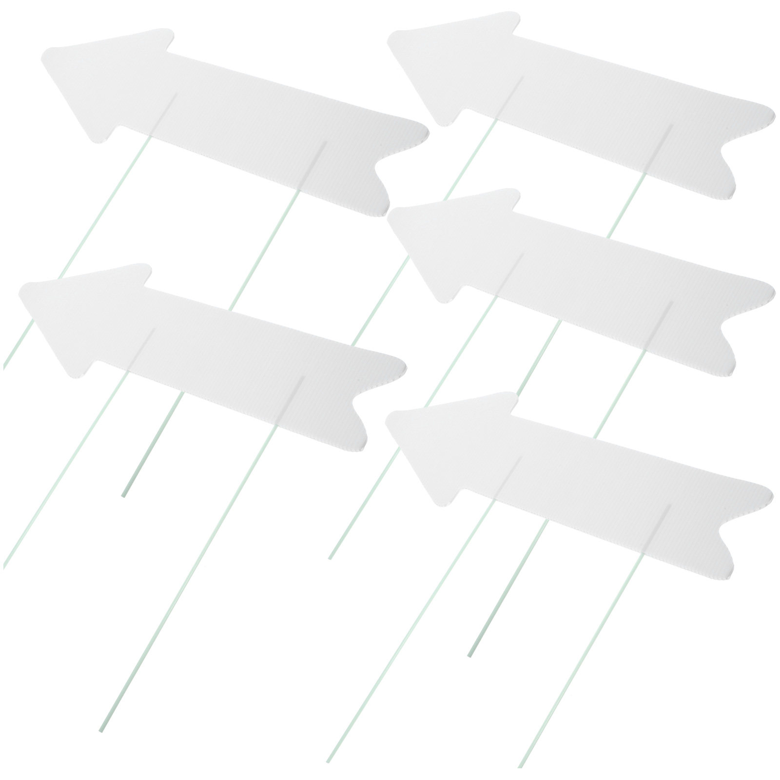 5Pcs Blank Yard Signs Plastic  – обзор и цена Yard Sign Blank
