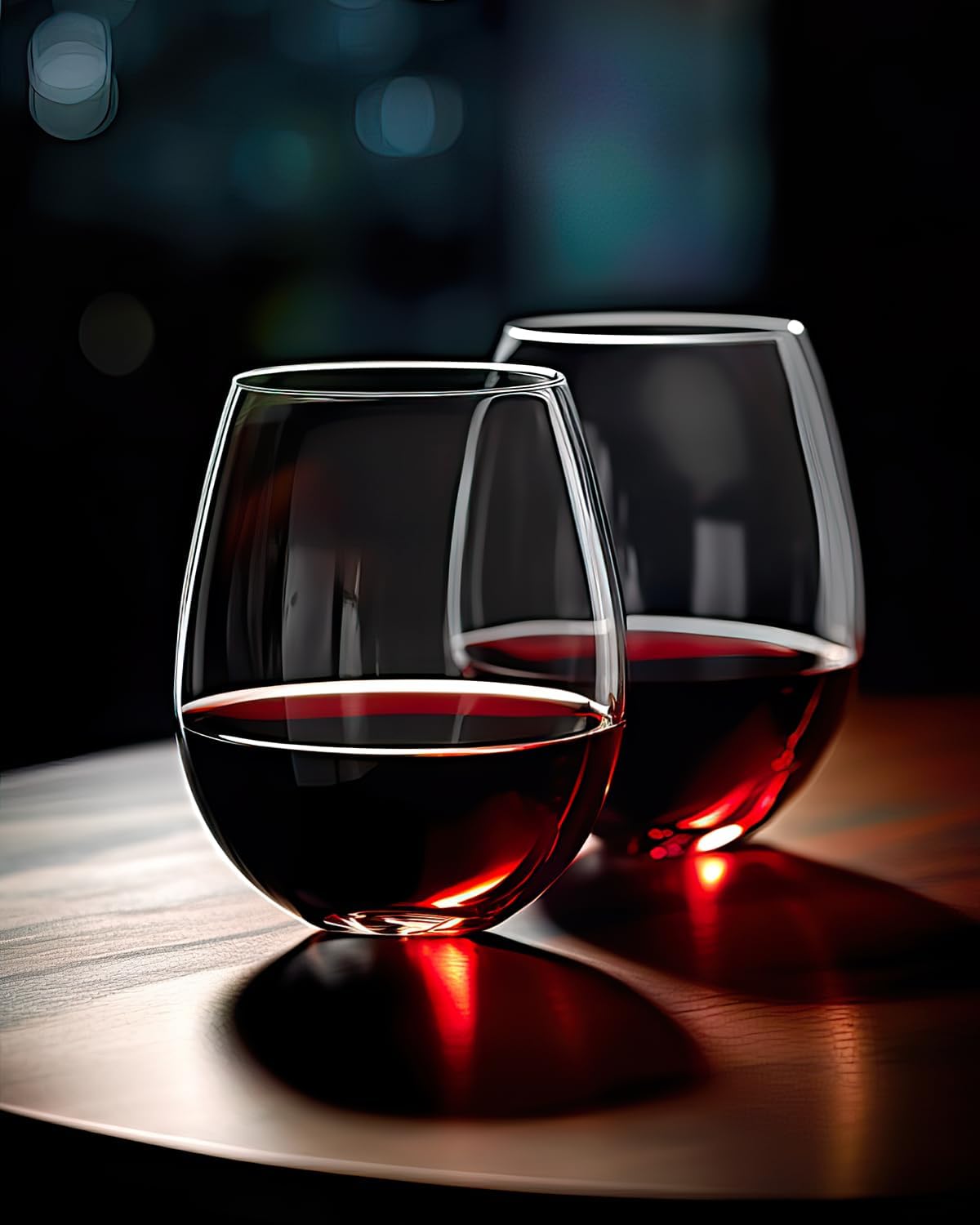 Stemless Wine Glasses Set of 4 – обзор и цена Tumbler 20Oz White