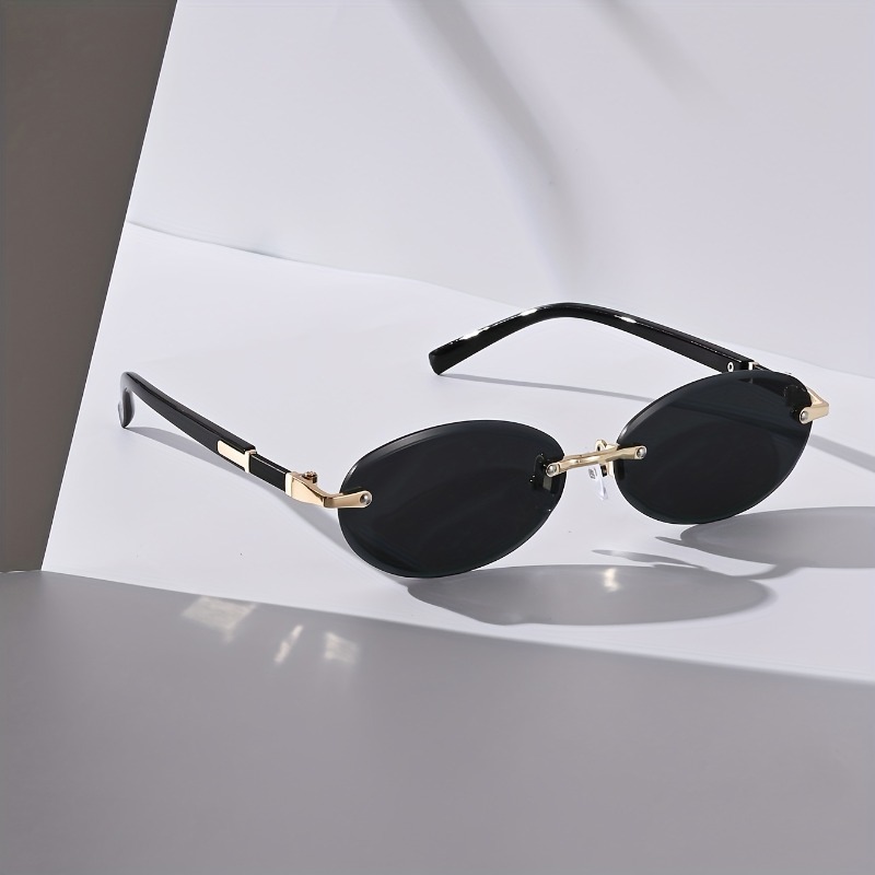 Sexy Small Oval Punk Sunglasse – обзор и цена Metal Photo Panel
