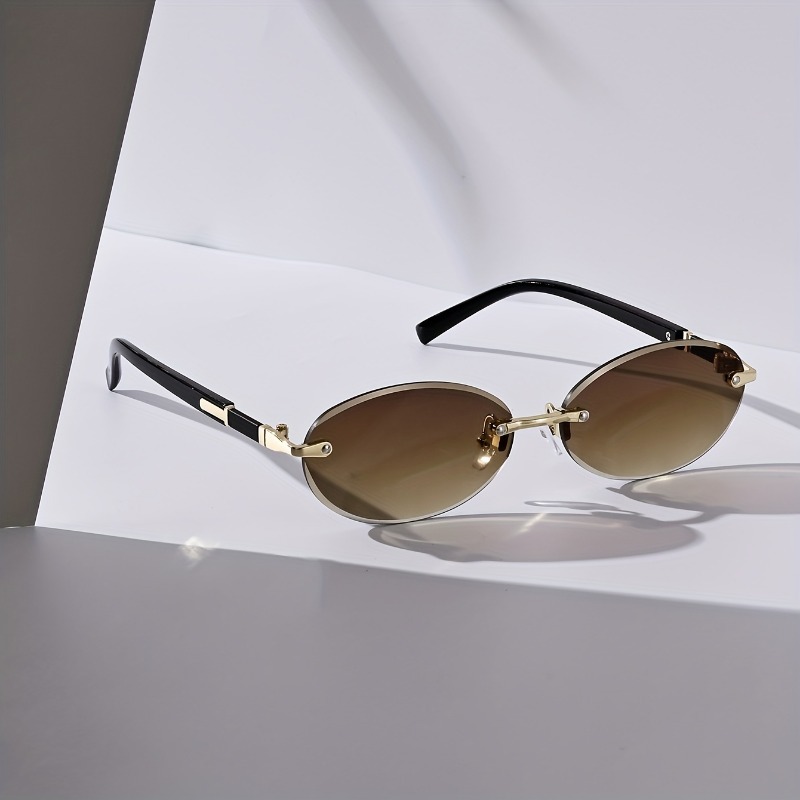 Sexy Small Oval Punk Sunglasse – обзор и цена Metal Photo Panel