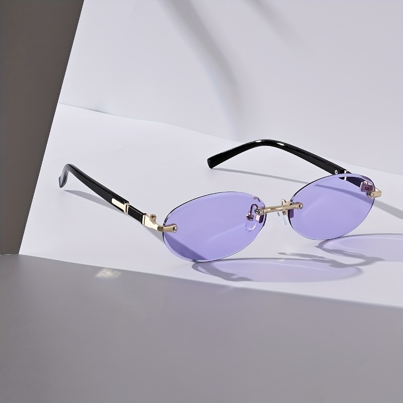 Sexy Small Oval Punk Sunglasse – обзор и цена Metal Photo Panel
