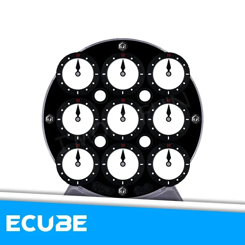 [ECube] QiYi Clock Puzzle Magn – обзор и цена Puzzle Blank White