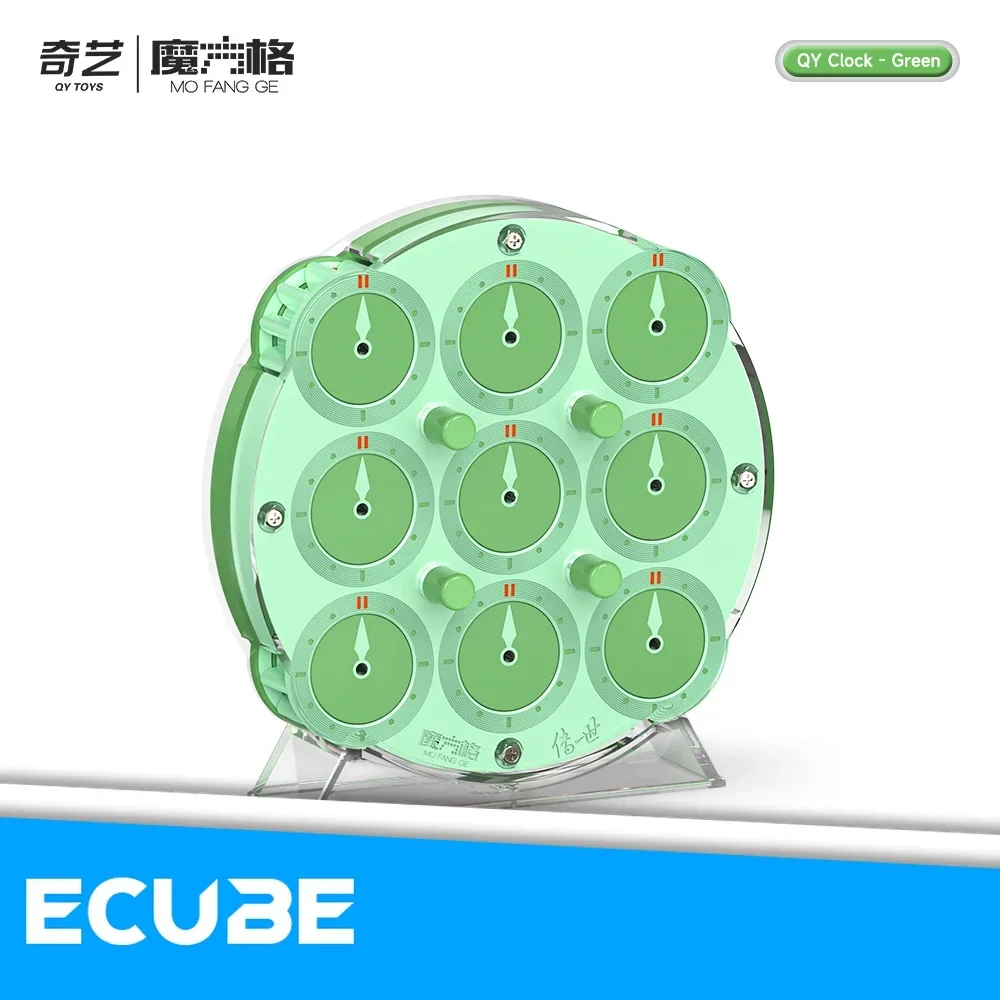 [ECube] QiYi Clock Puzzle Magn – обзор и цена Puzzle Blank White