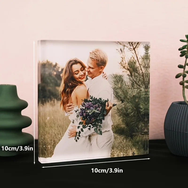 Custom Acrylic Anniversary Pho – обзор и цена Photo Acrylic Block
